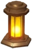 Lanterna de Chão da Zona Proibida: Martelo de Ferro