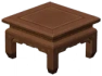 Tavolo da tè quadrato in pino Icon