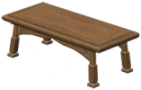 Table longue en bois de tamaris Athel