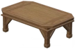 Mesa angulada de madera de bodhi Icon