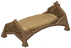 Кровать из сияющей древесины «Гармония» Icon