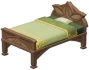 เตียงไม้ Adhigama 