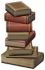 Neat Stack of Books Icon