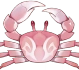 Crabe rouge clair Icon