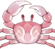 Hellroter Krebs Icon