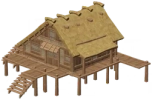 บ้านหลังคาไม้ไผ่ Inazuma - 