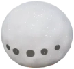 Tête de bonhomme de neige « Sourire rythmé »