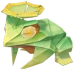 Replika Dongeng: Katak Origami Melompat-Lompat Icon