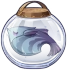 Лазурная рыба-алебарда Icon