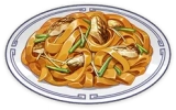 Suspicious Stir-Fried Fish Noodles
