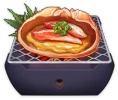 Kourayaki d'œufs de crabe (délicieux)