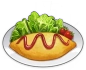 Omelette Rice Icon