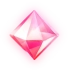 Rötlicher Kristall Icon
