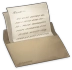 Yellowed Letter Icon