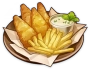 Fish and Chips Icon