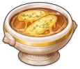 Sopa de cebolla deliciosa