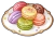 Macaron Arco-Íris Estranho