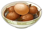 Huevos de té jadeados extraños