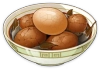 Вкусные отварные яйца с приправами Icon