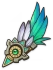 Coda smeraldina scolorita Icon