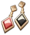 Gambler's Earrings Icon