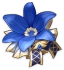 Königliche Blume Icon