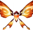 Pyro-Kristallschmetterling